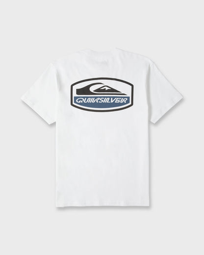 Shapers Crest Short Sleeve Cotton T-Shirt - White