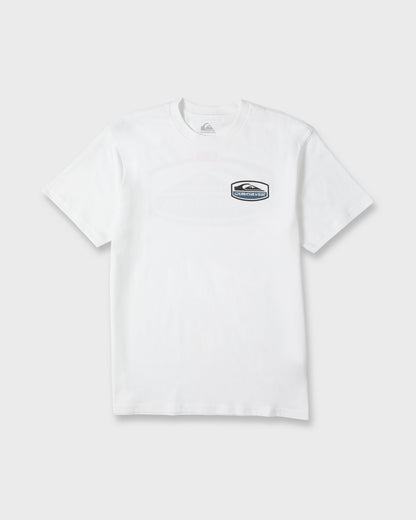 Shapers Crest Short Sleeve Cotton T-Shirt - White