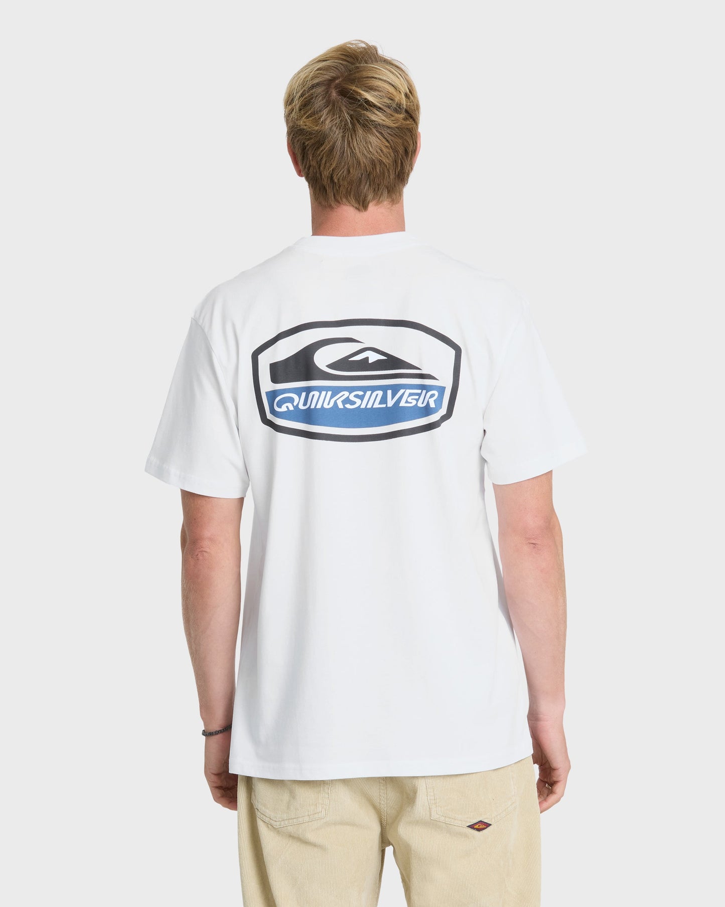Shapers Crest Short Sleeve Cotton T-Shirt - White