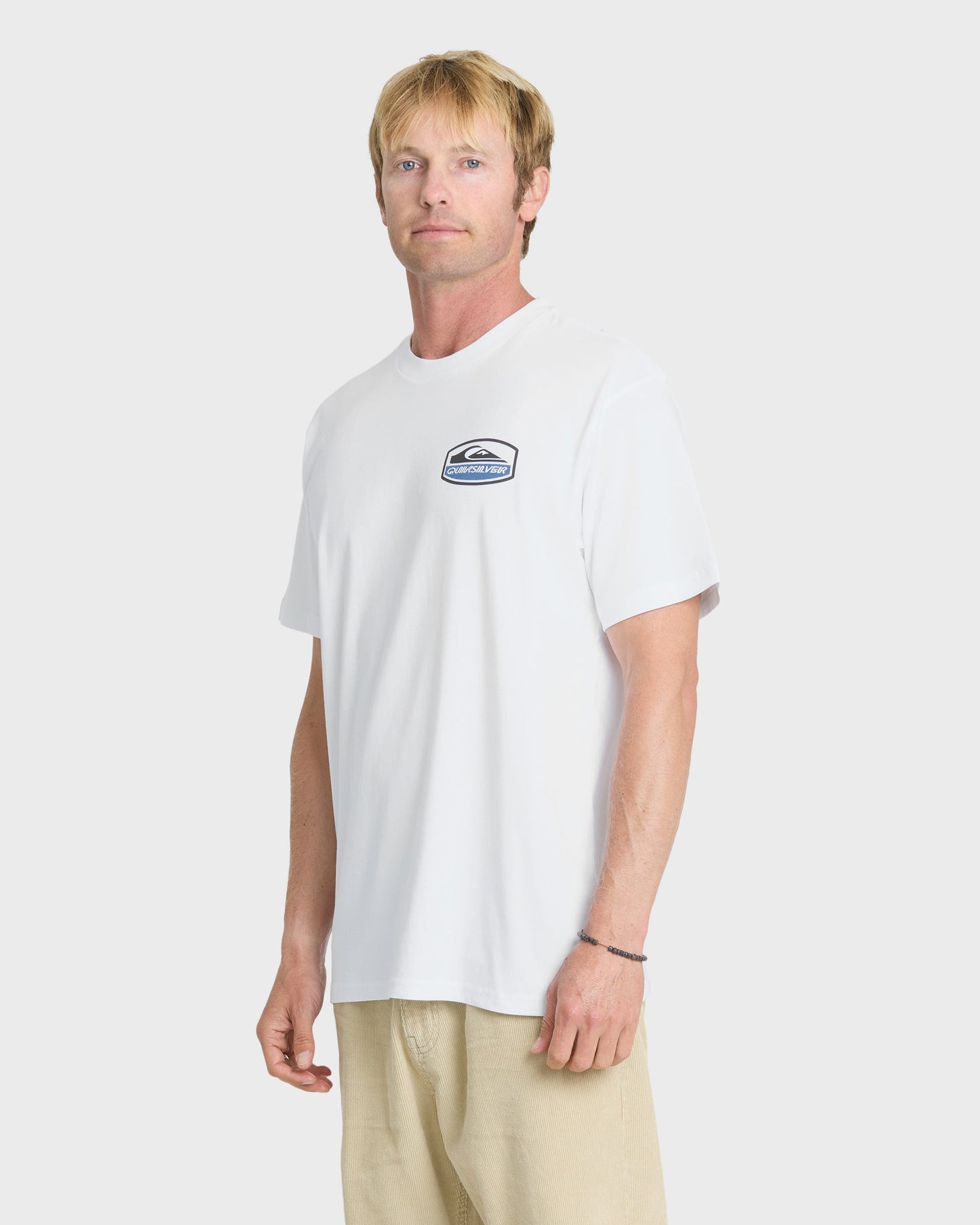 Shapers Crest Short Sleeve Cotton T-Shirt - White