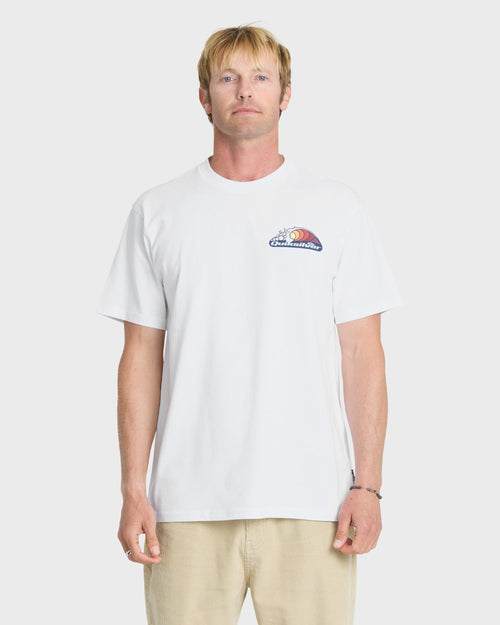 Spit Pit Classic Short Sleeve Cotton T-Shirt - White