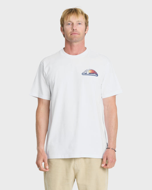 Spit Pit Classic Short Sleeve Cotton T-Shirt - White