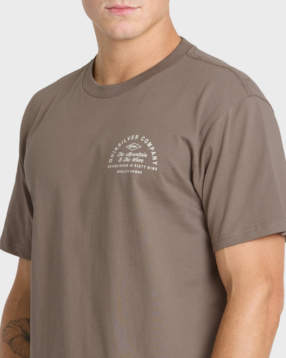 Garage Days Classic Short Sleeve Knit T-Shirt - Pine Bark