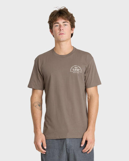 Garage Days Classic Short Sleeve Knit T-Shirt - Pine Bark