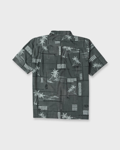 Waterman Island Time Short Sleeve Woven Shirt - Phantom