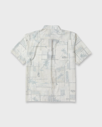 Waterman Island Time Short Sleeve Woven Shirt - White
