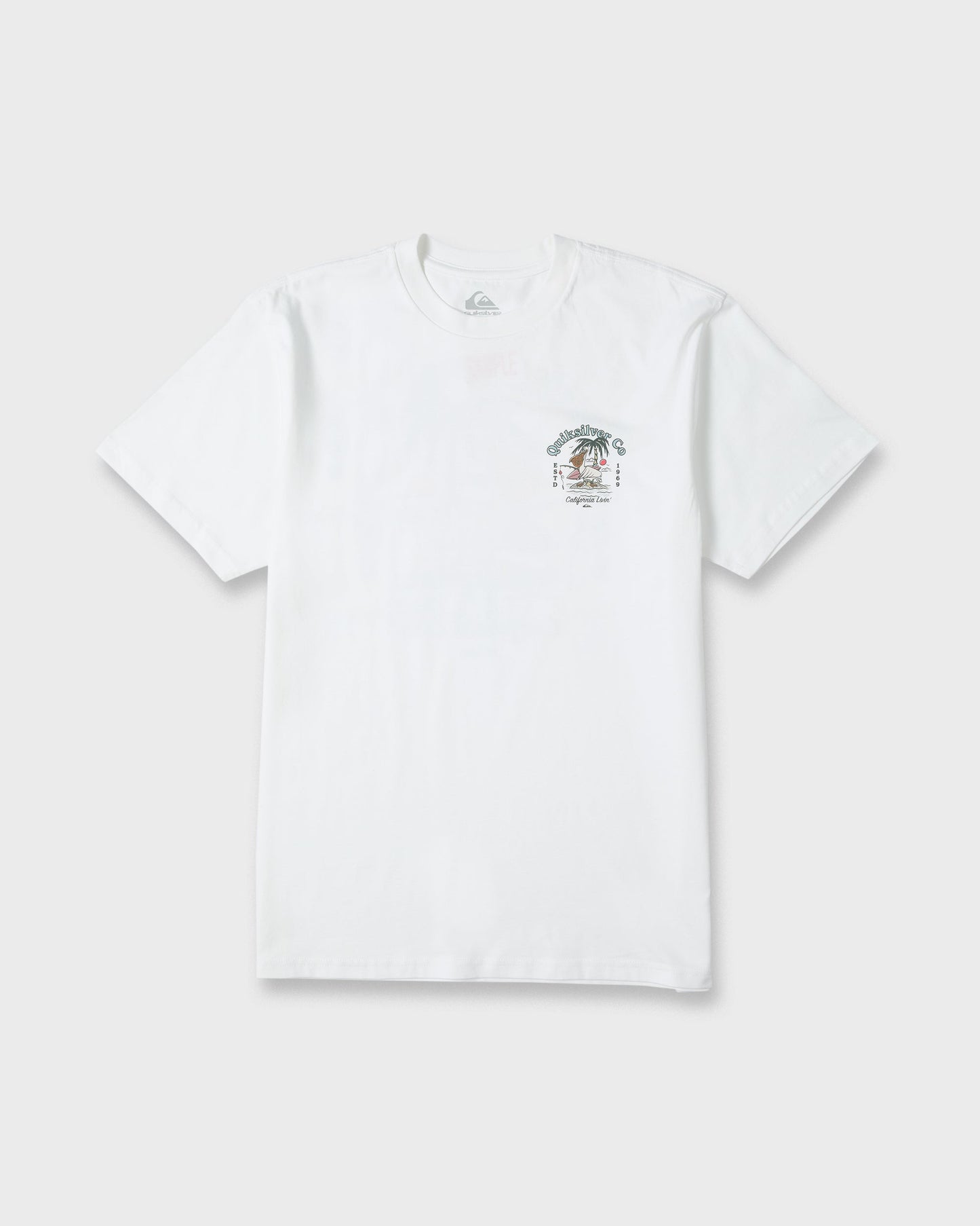California Pelican Island Classic Short Sleeve Knit T-Shirt - White