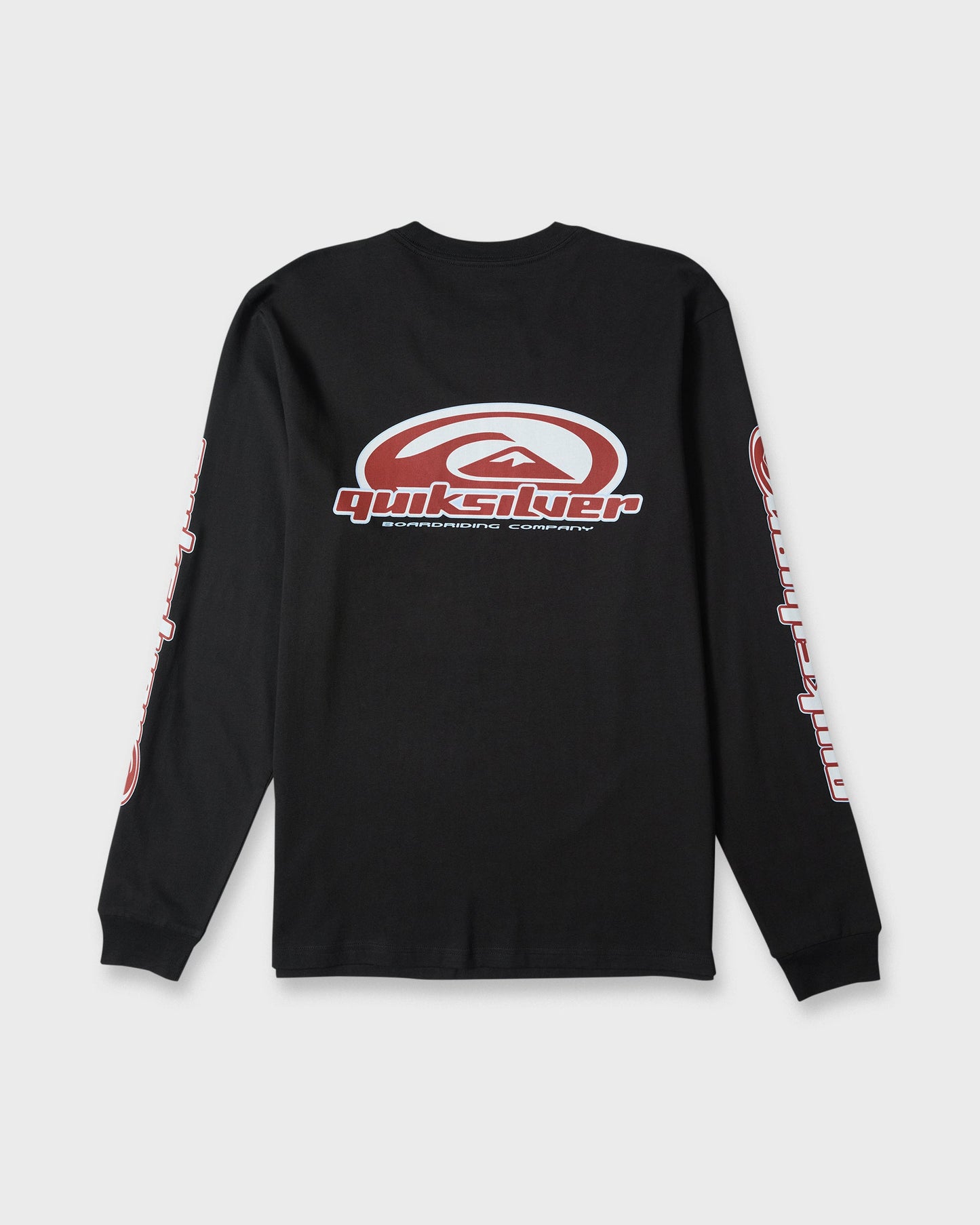 Clutch Long Sleeve Knit T-Shirt - Black