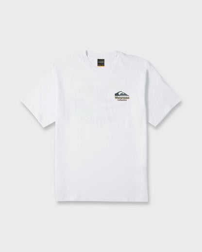 Waterman Seabound Short Sleeve Cotton T-Shirt - White