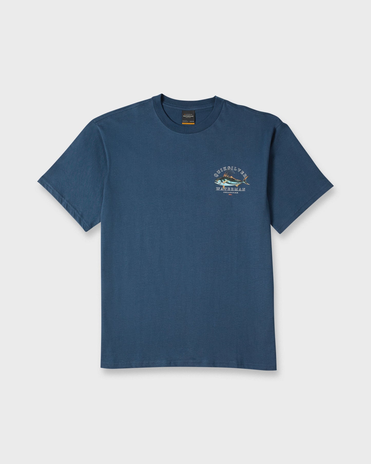 Waterman Rooster Classic Short Sleeve Knit T-Shirt - Dark Denim