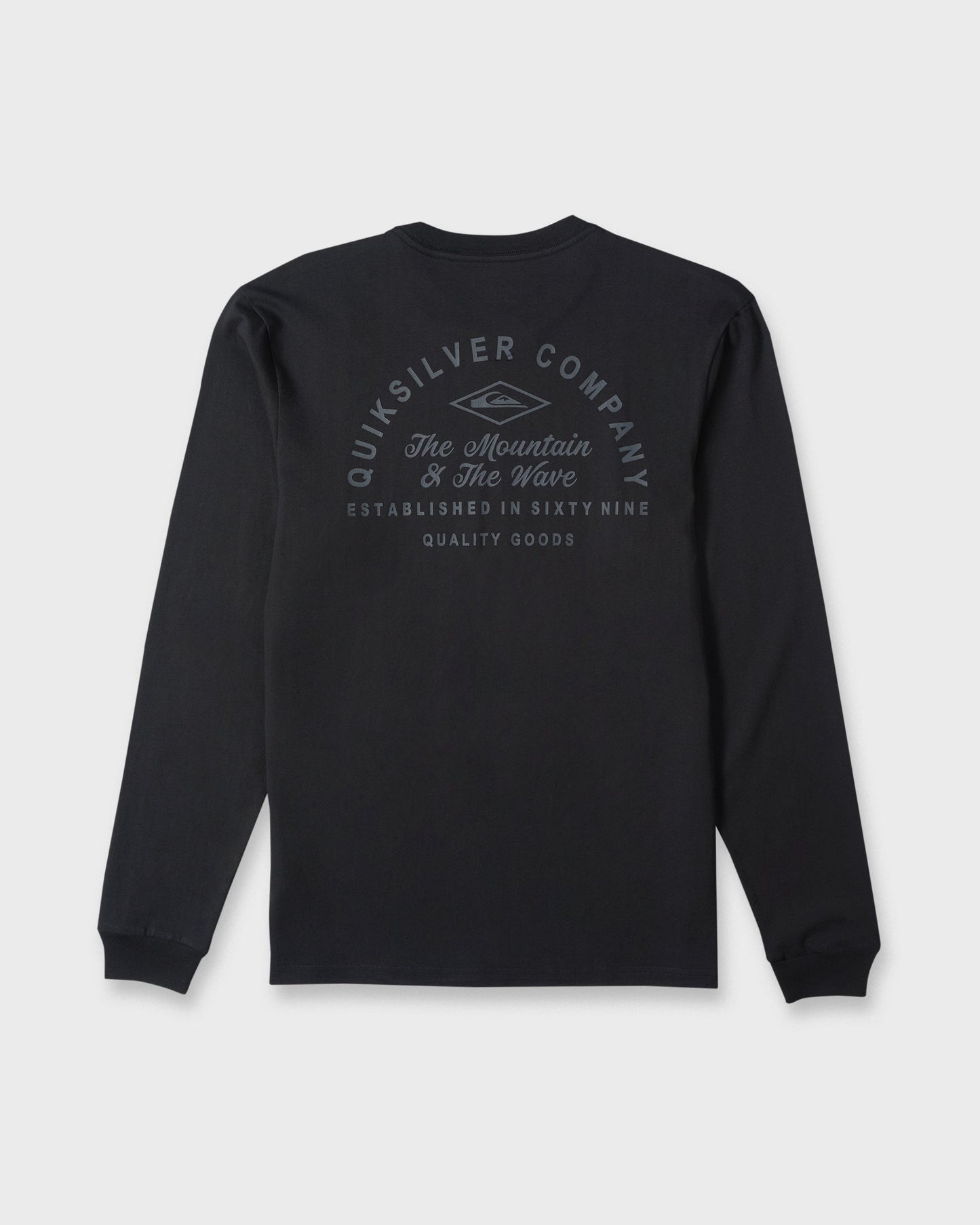 Garage Days Long Sleeve Knit T-Shirt - Black