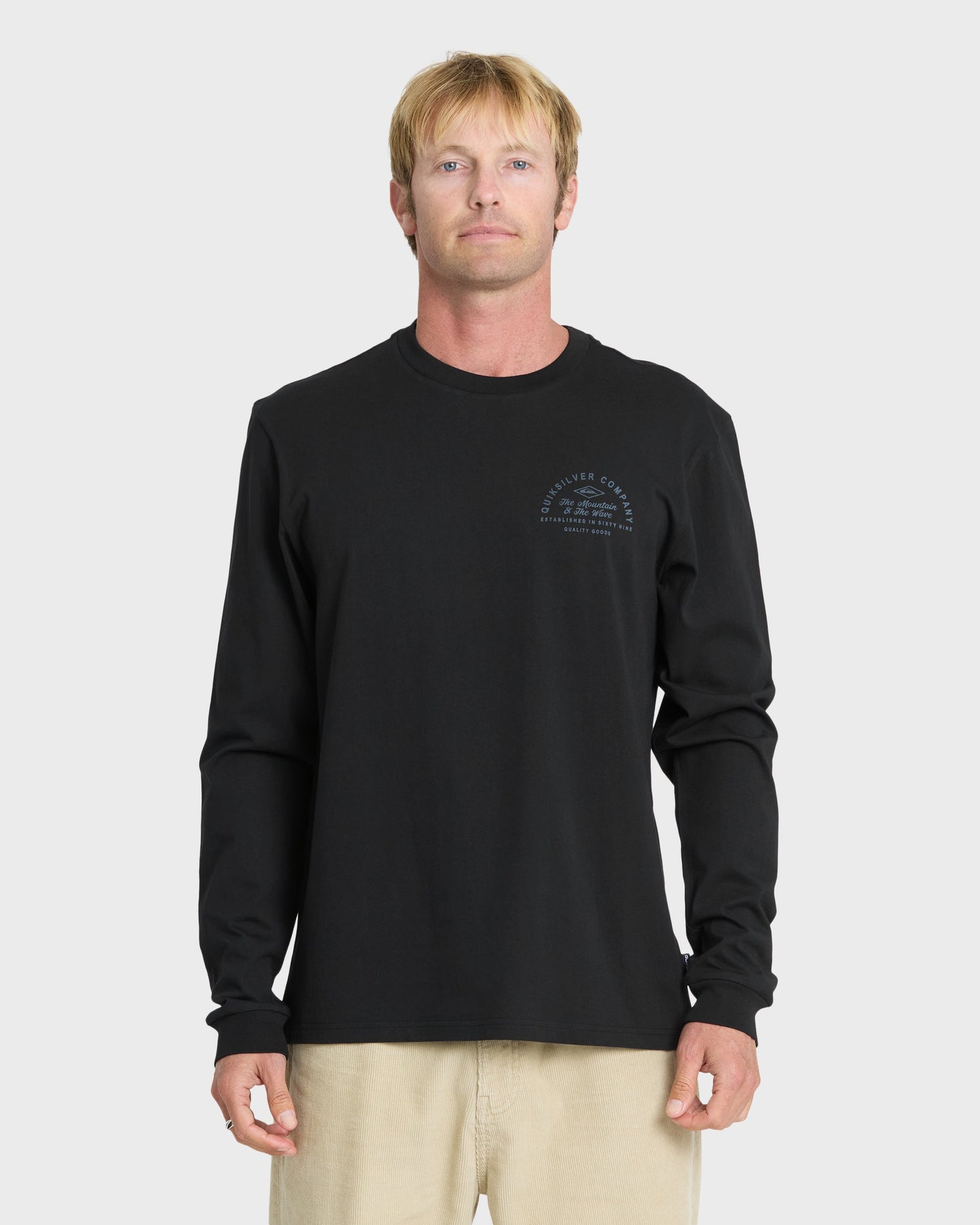 Garage Days Long Sleeve Knit T-Shirt - Black