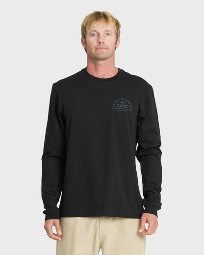 Garage Days Long Sleeve Knit T-Shirt - Black