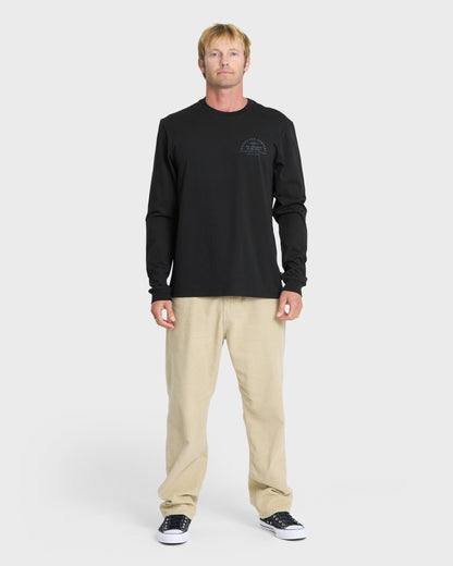 Garage Days Long Sleeve Knit T-Shirt - Black