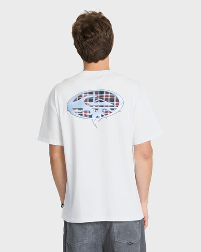 Chrome Thorn Mercury Short Sleeve Knit T-Shirt - White
