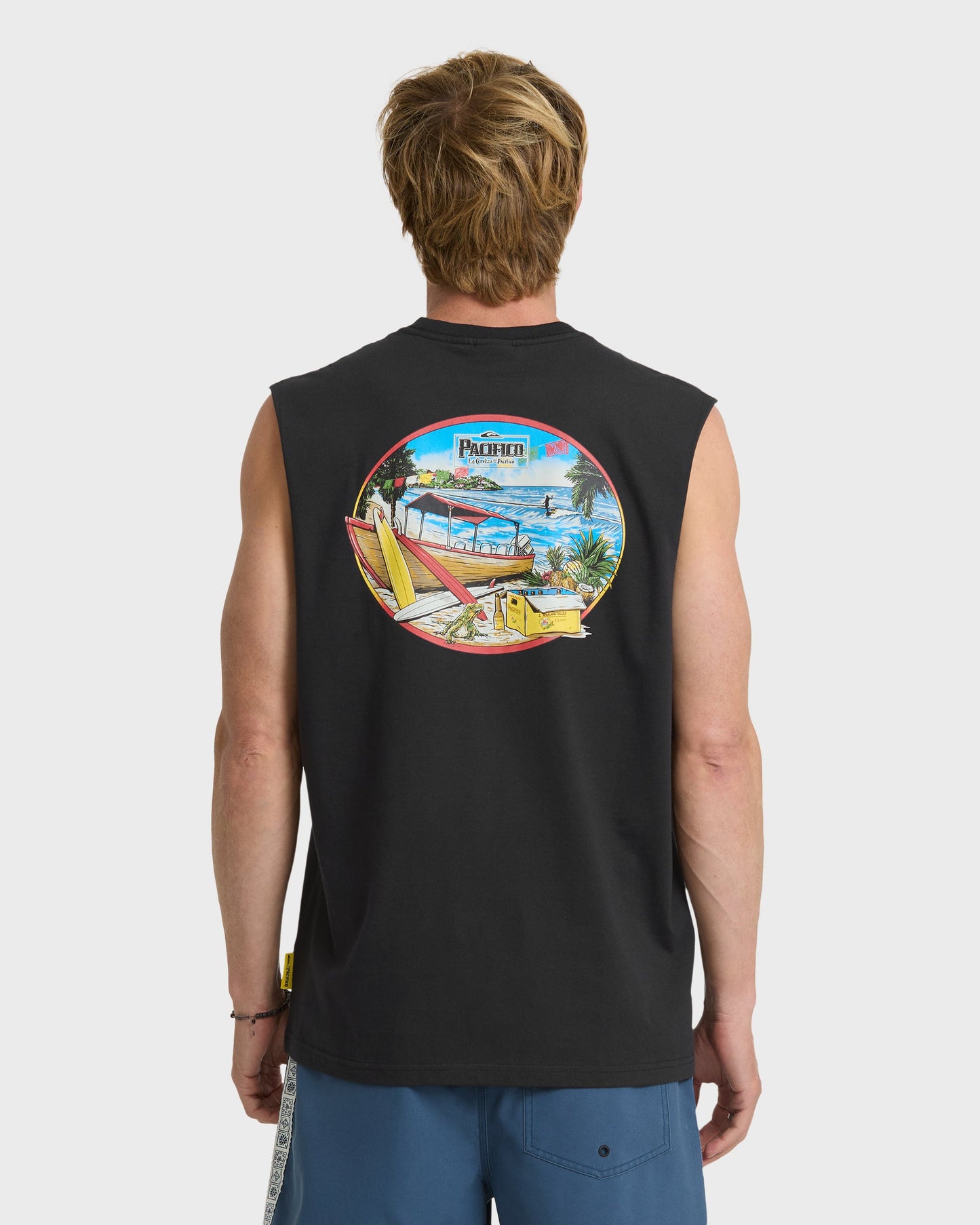 Pacifico Sayulita Cruising Tank Top - Black