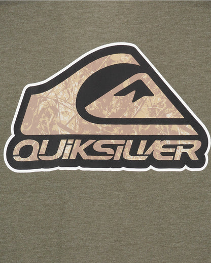 Boys Camo Wordmark Short Sleeve T-Shirt