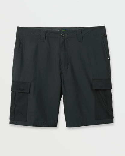 Union Amphibian Cargo 20" Hybrid Short - Black