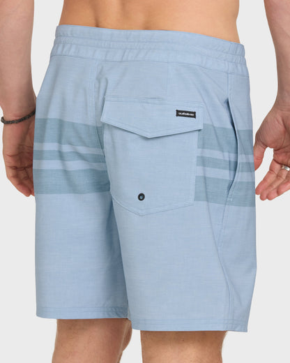 Surfsilk Street Trunk Stripe 18" Boardshorts - Skyway
