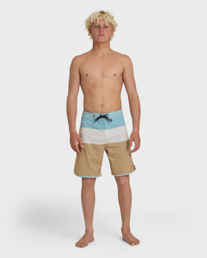 Surfsilk Tijuana 19" Boardshorts - Bone White