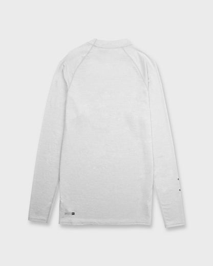 Everyday UPF 50 Long Sleeve Rashguard - Light Grey Hth