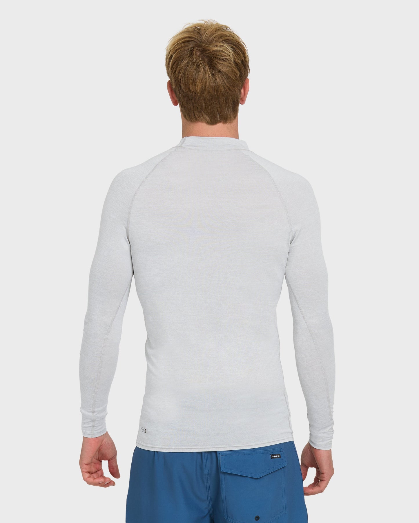 Everyday UPF 50 Long Sleeve Rashguard - Light Grey Hth