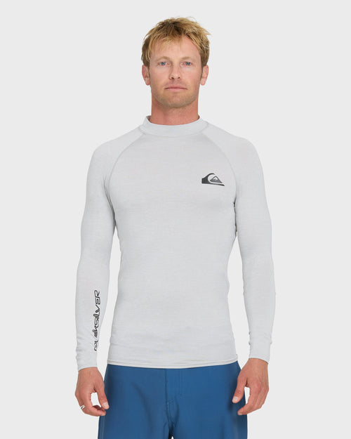 Everyday UPF 50 Long Sleeve Rashguard - Light Grey Hth