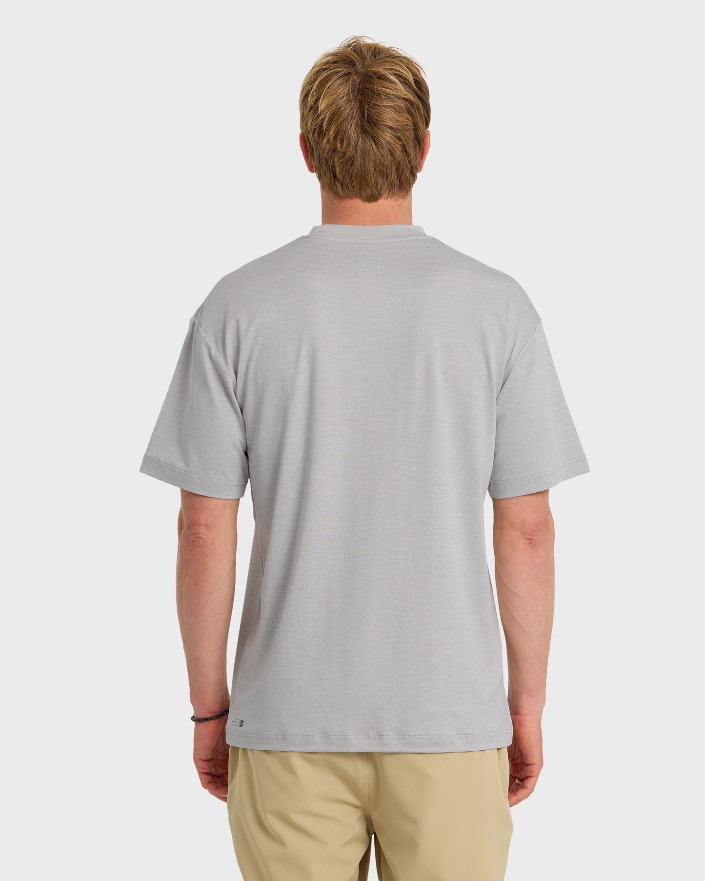 Everyday Short Sleeve Surf Tee - Light Grey Hth