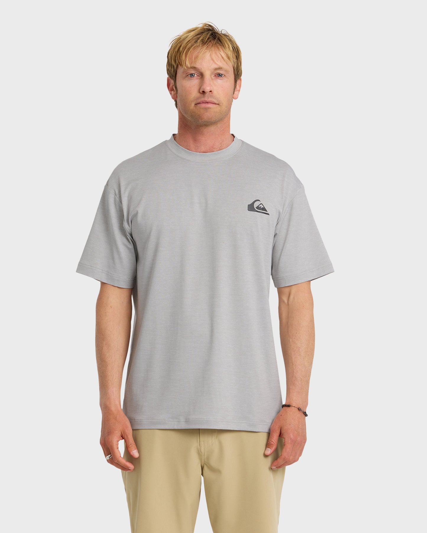 Everyday Short Sleeve Surf Tee - Light Grey Hth