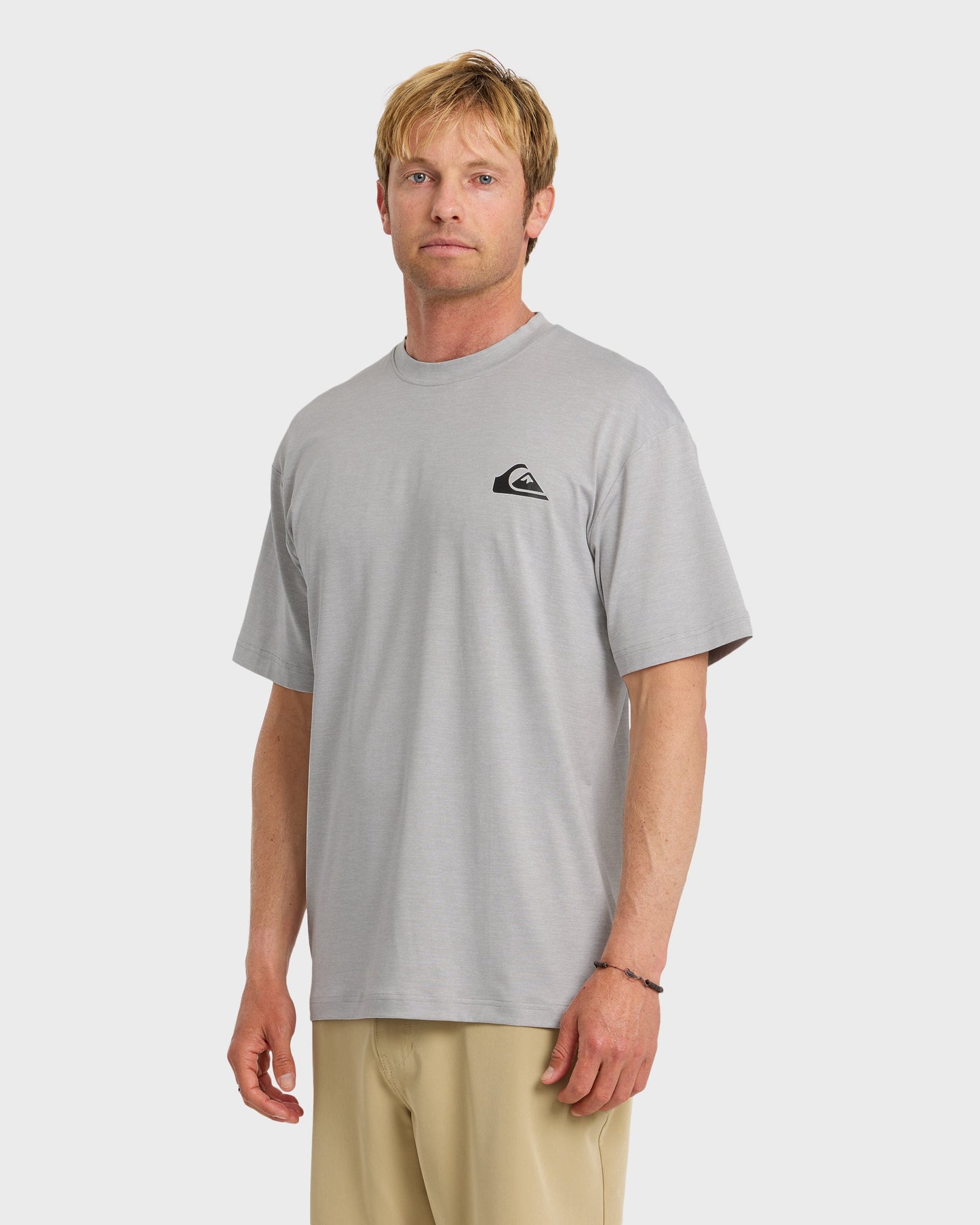 Everyday Short Sleeve Surf Tee - Light Grey Hth