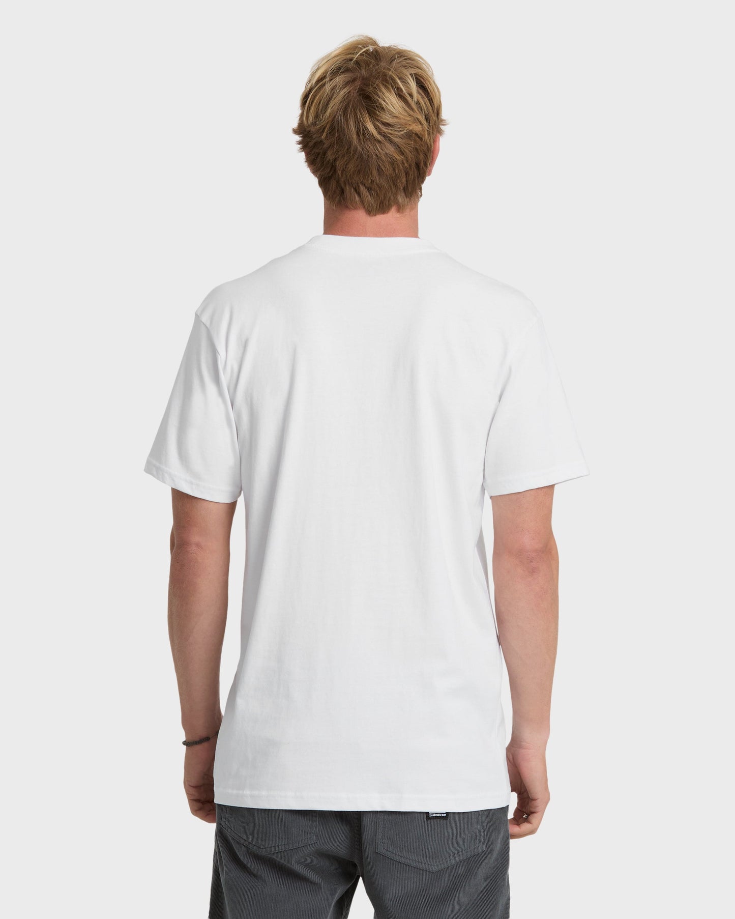 Saltwater Pocket Tee - White
