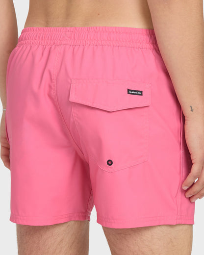 Everyday Solid 15" Swim Trunks - Pink Lemonade