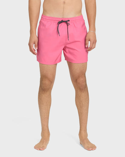 Everyday Solid 15" Swim Trunks - Pink Lemonade