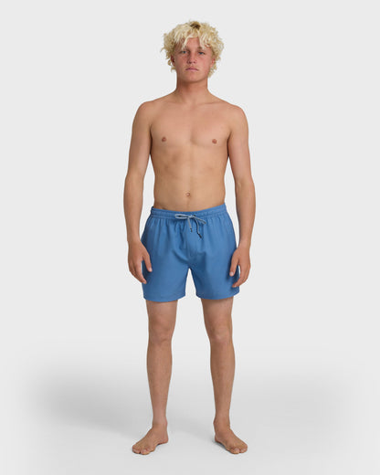Everyday Solid 15" Swim Trunks - Riviera