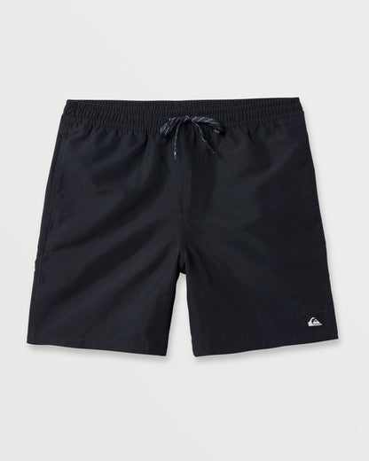 Everyday Solid 17" Swim Trunks - Black