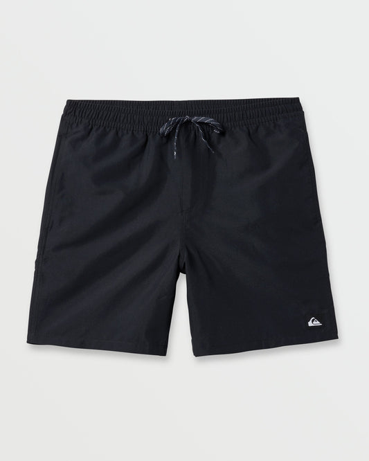 Everyday Solid 17" Swim Trunks - Black