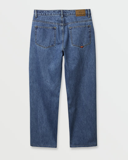 Baggy Denim Pants - Medium Indigo