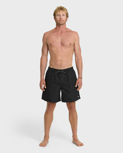 Everyday Solid 17" Swim Trunks - Black