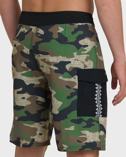 Hi Sidewind 20" Boardshorts - Camo