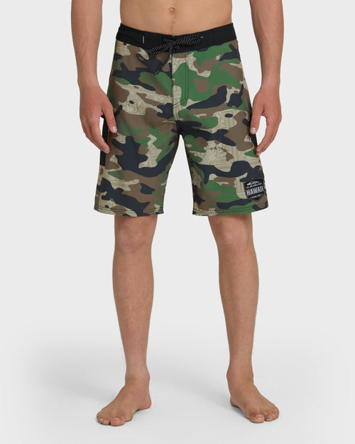 Hi Sidewind 20" Boardshorts - Camo