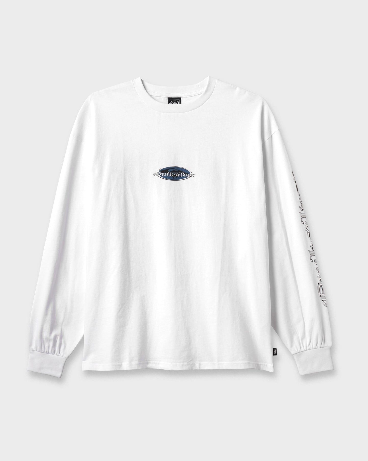 Chrome English Long Sleeve Mercury T-Shirt - White