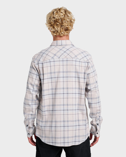 Meridian Stretch Flannel Shirt - Moonstruck