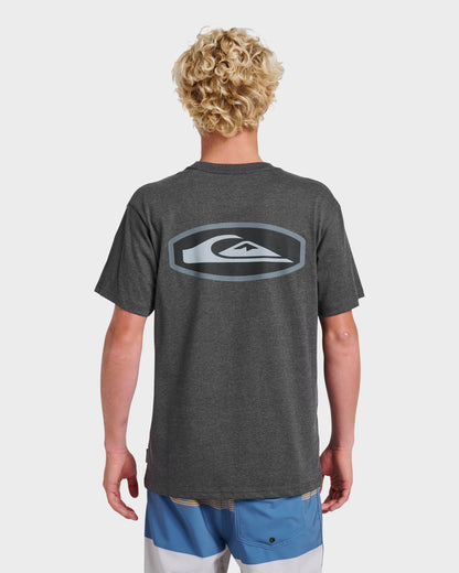 Stadium Emblem Classic T-shirt - Charcoal Heather