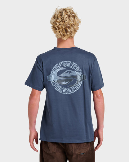 Yin Vortex Classic T-shirt - Navy