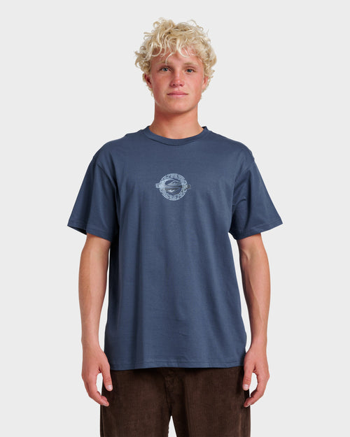 Yin Vortex Classic T-shirt - Navy
