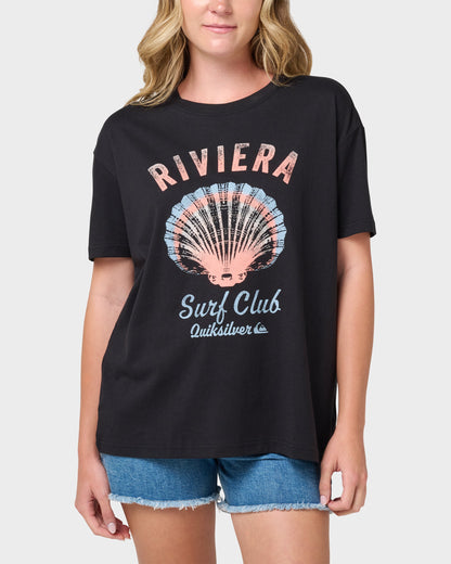 Riviera Beach Club Short Sleeve Boyfriend T-Shirt