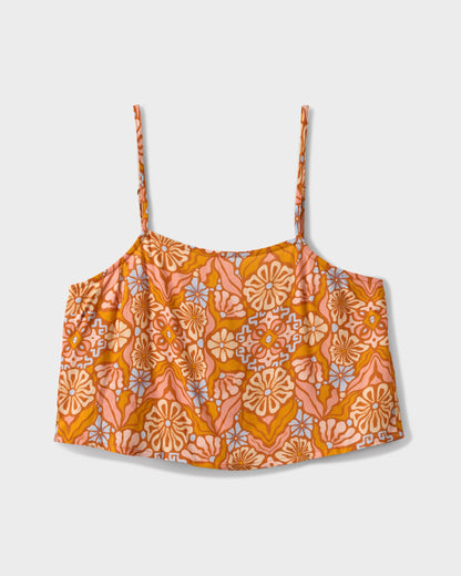 Jessa Sun Blooms Print Cami Top