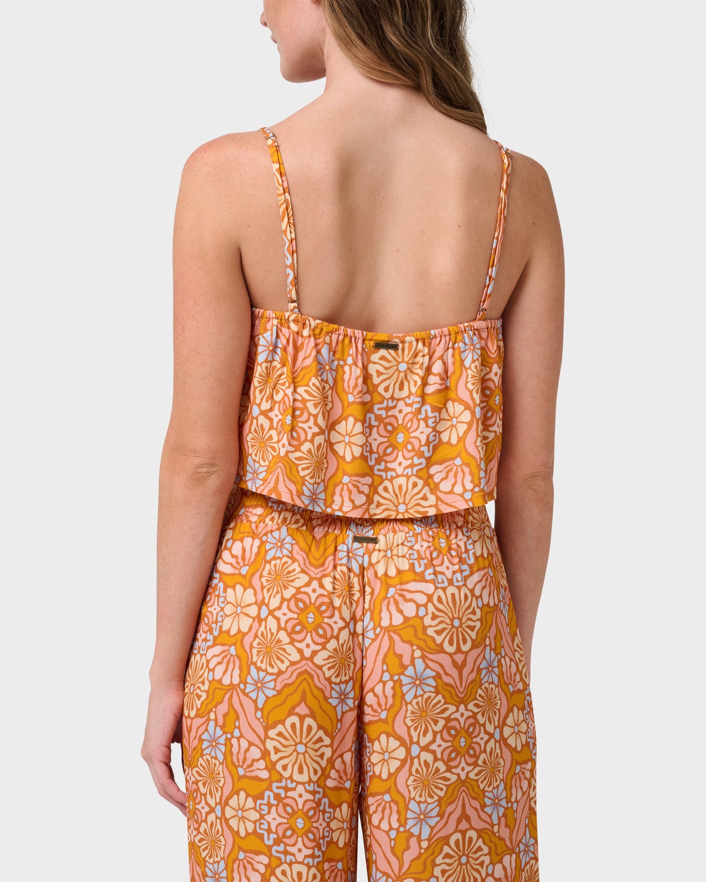Jessa Sun Blooms Print Cami Top