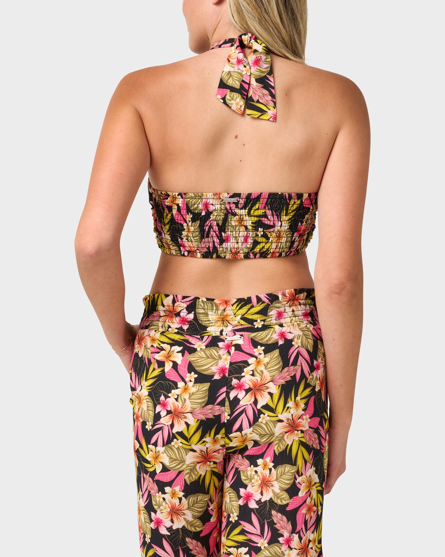 Sunkissed Maui Vacation Print Bandeau Top