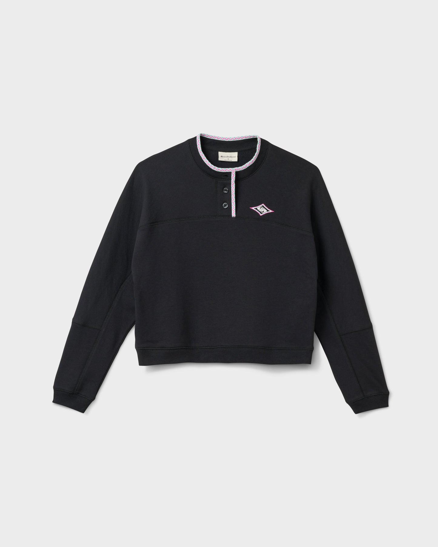 Shallow Waters Henley Sweatshirt
